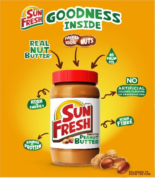 SunFresh Original Smooth Peanut Butter 500g