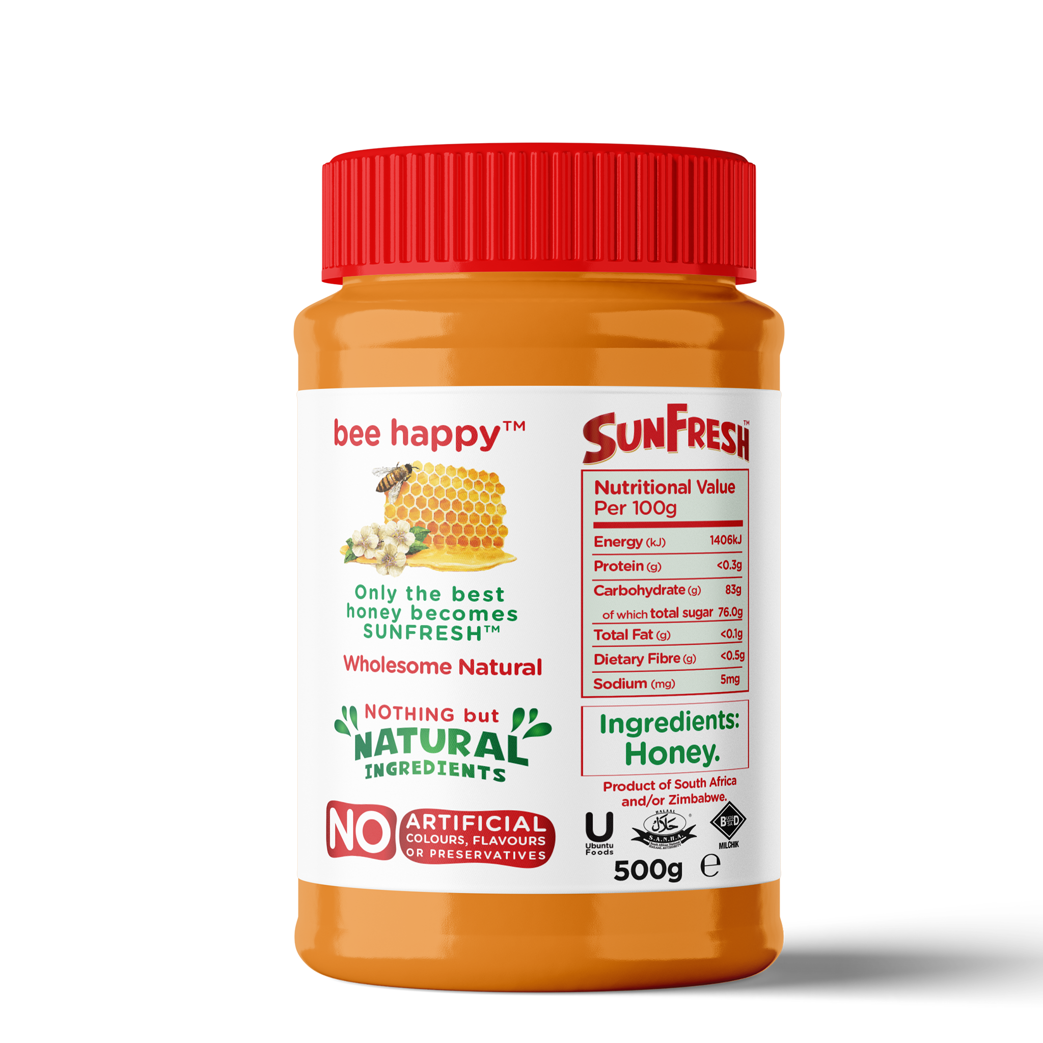 SunFresh Raw Honey 400g