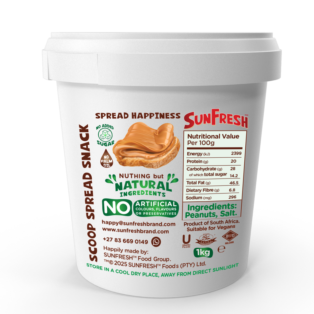 Sunfresh Original Smooth Peanut Butter 1kg